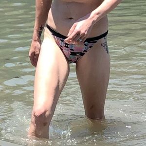 Xhilleration multicolored bikini bottom